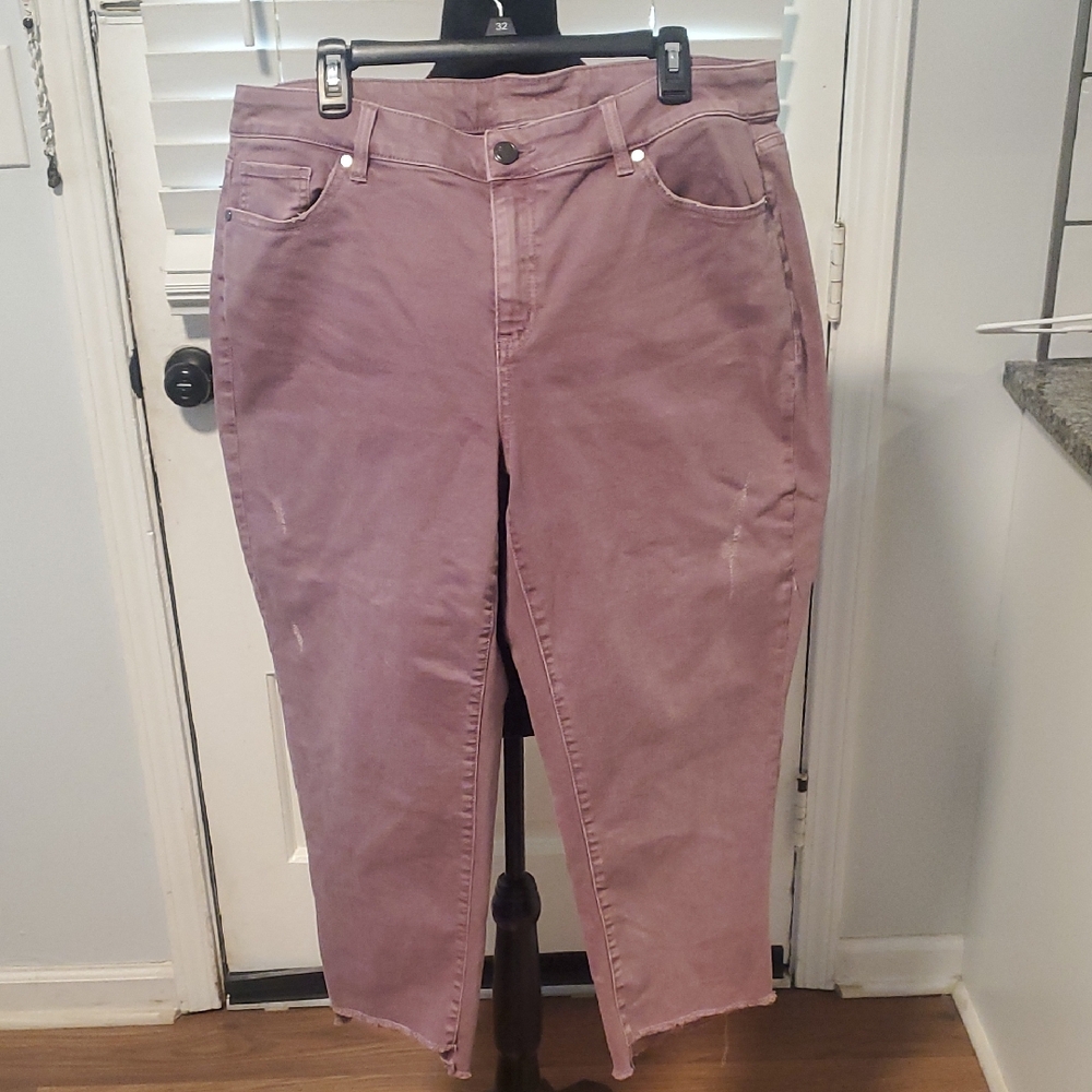 Lane Bryant Women's Light Purple Jeans